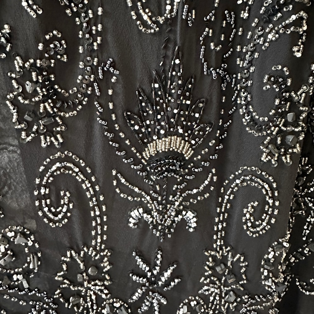 Vintage Sue Wong Nocturne Black Beaded Formal Dress Womens Size 2 - Picture 4 of 5